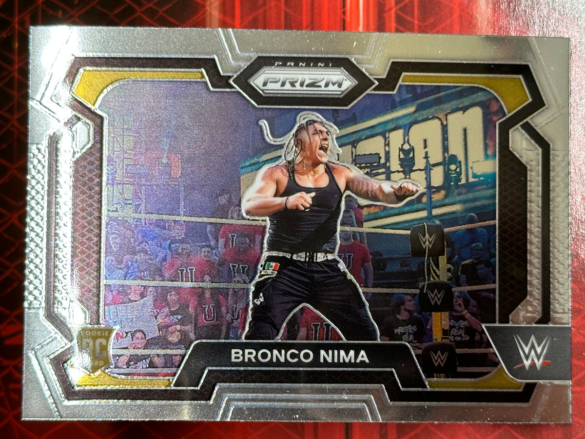 WWE Panini Prizm 2024 Trading Card No. 056 - Bronco Nima