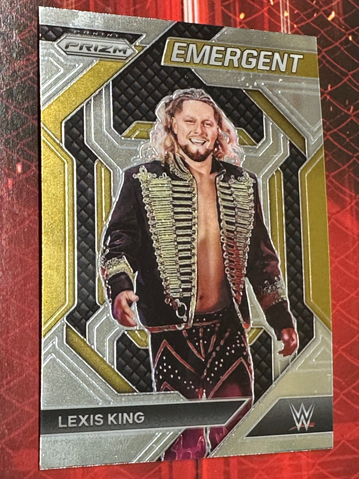 WWE Panini Prizm 2024 Trading Card Emergent No. 008 - Lexis King