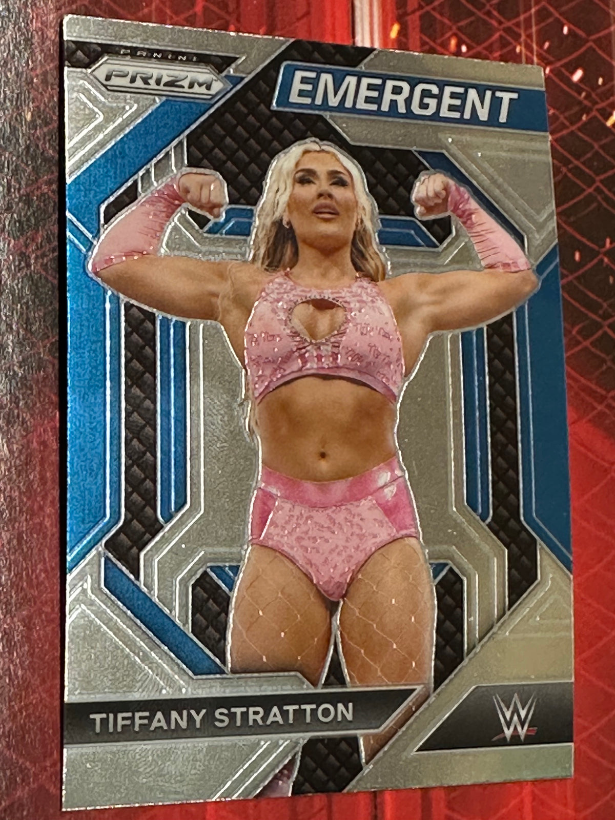 WWE Panini Prizm 2024 Trading Card Emergent No. 014 - Tiffany Stratton