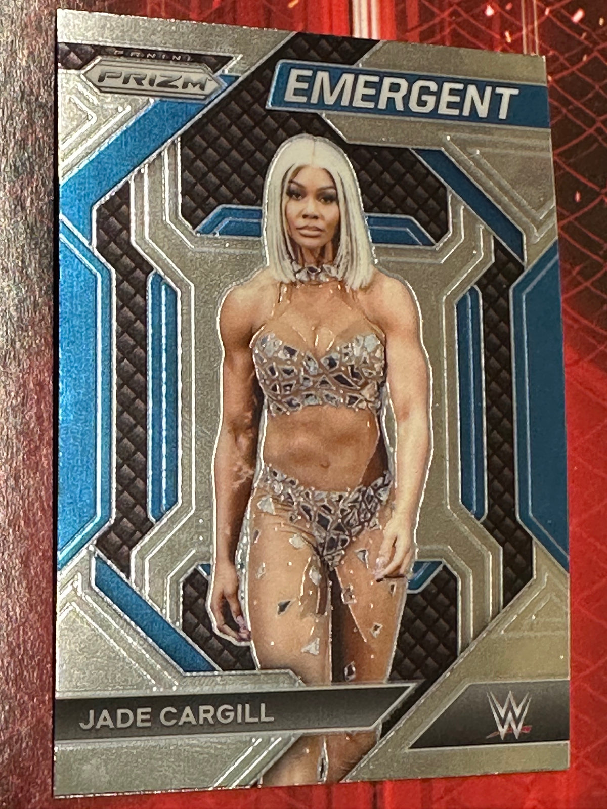 WWE Panini Prizm 2024 Trading Card Emergent No. 015 - Jade Cargill