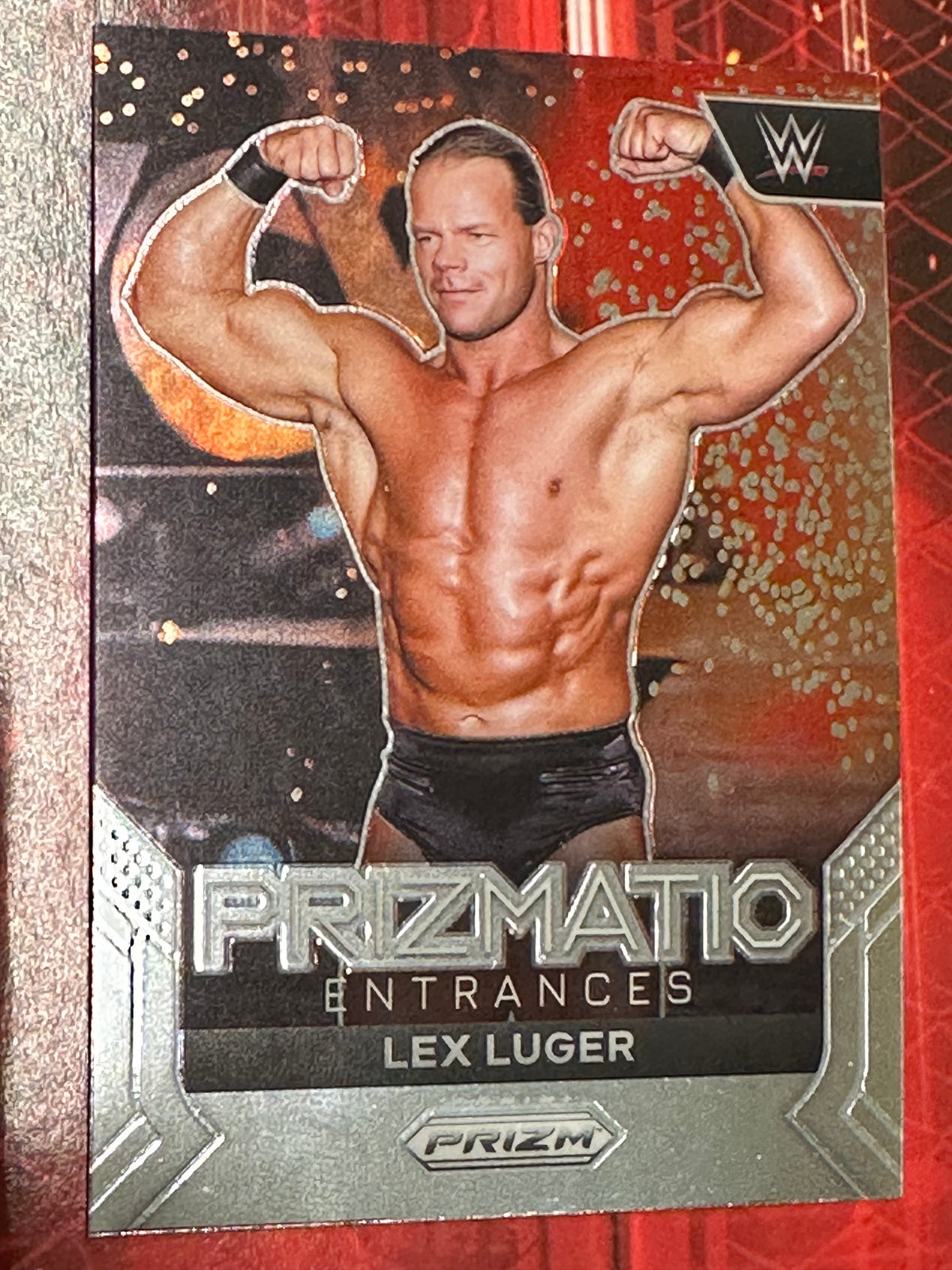 WWE Panini Prizm 2024 Trading Card Prizmatic Entrances No. 011 - Lex Luger