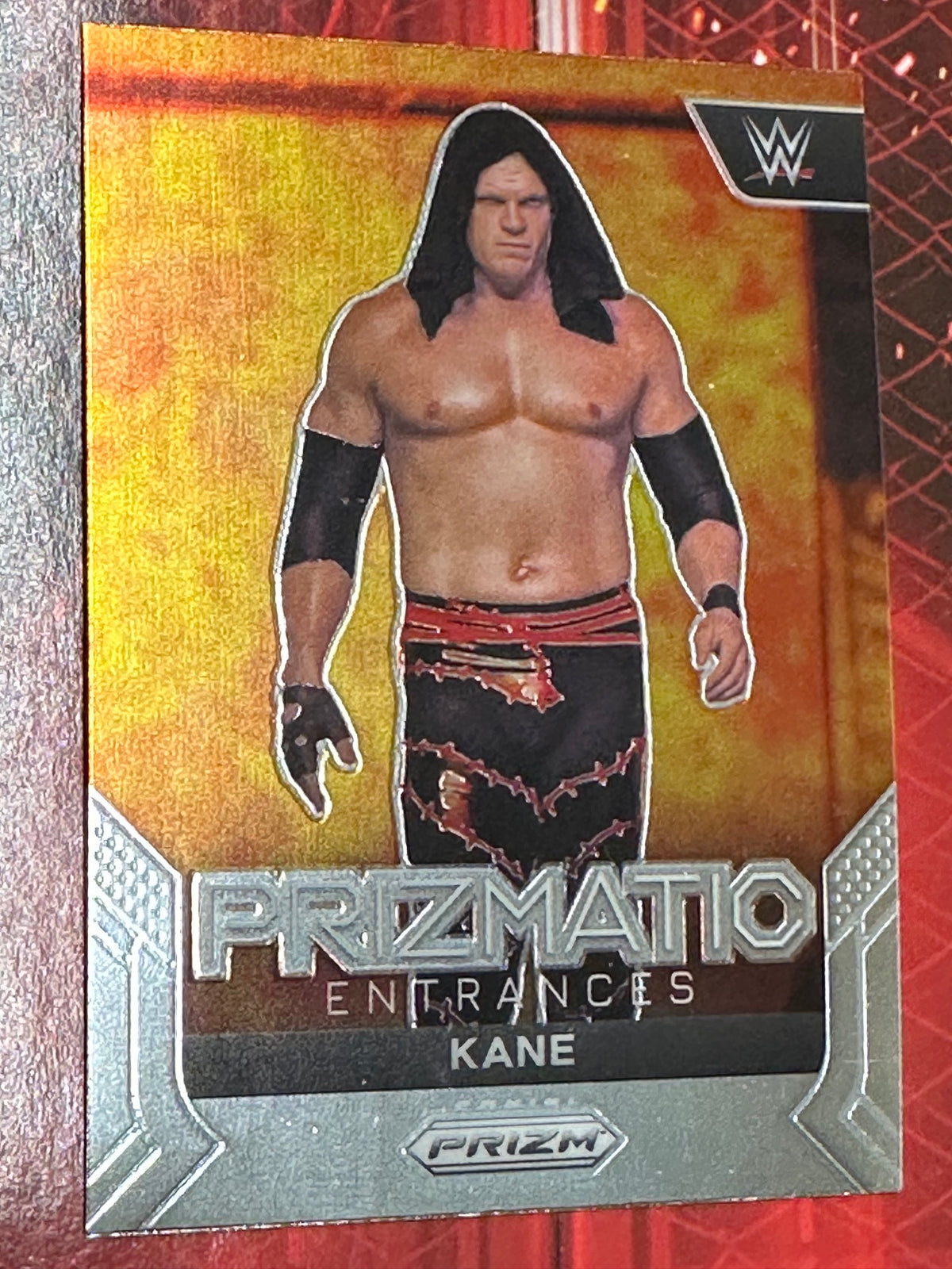 WWE Panini Prizm 2024 Trading Card Prizmatic Entrances No. 010 - Kane