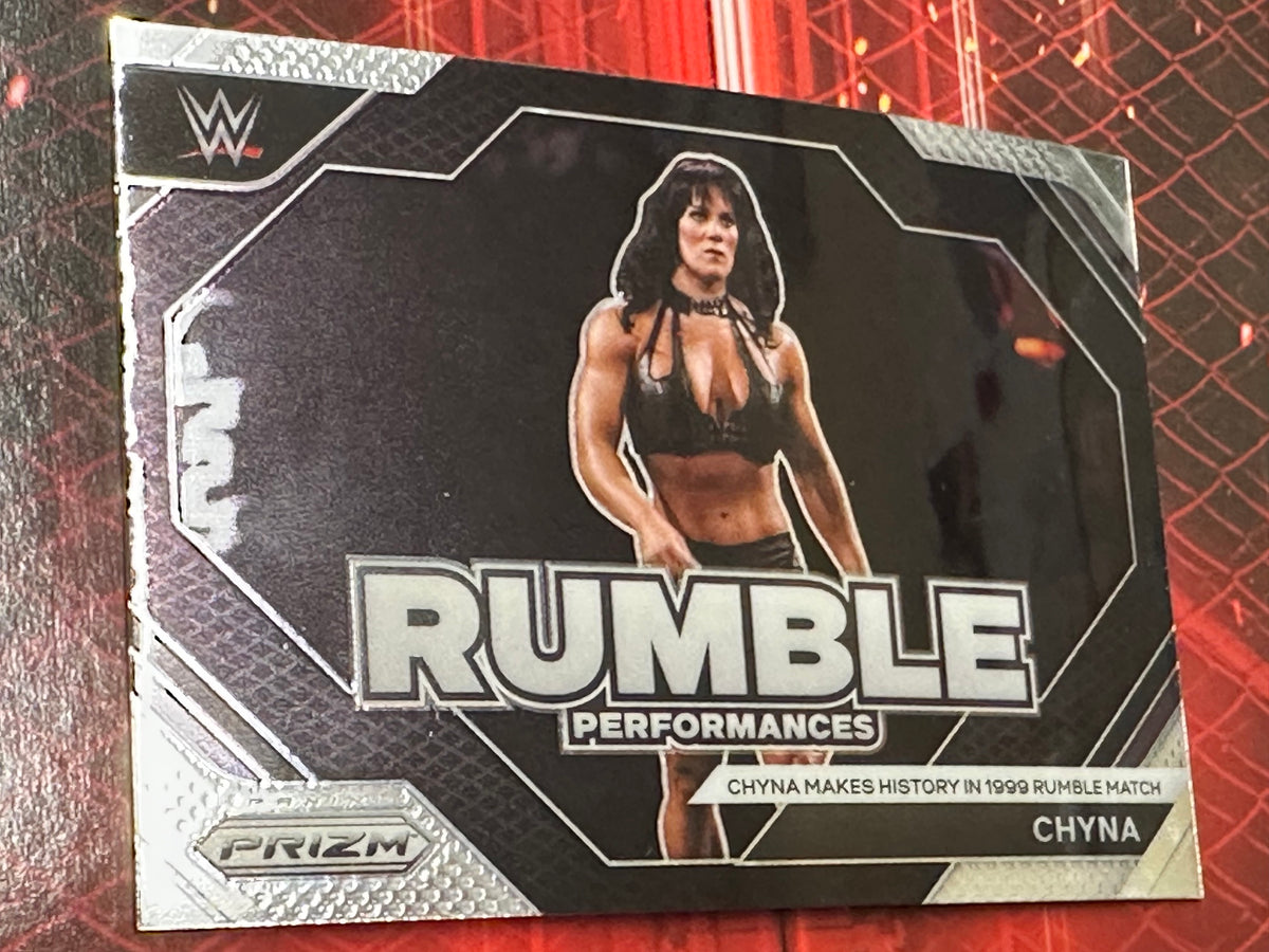 WWE Panini Prizm 2024 Trading Card Rumble Performances No. 007 - Chyna