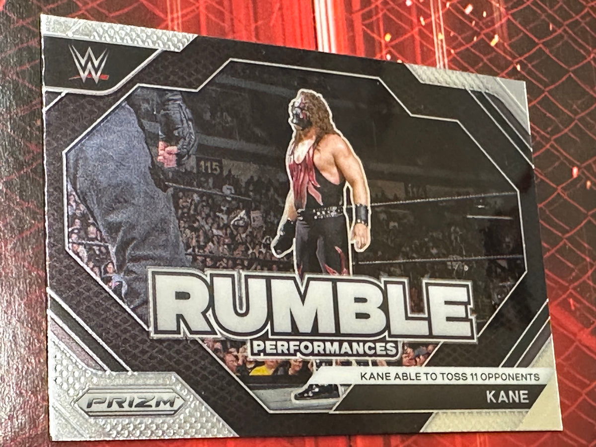 WWE Panini Prizm 2024 Trading Card Rumble Performances No. 006 - Kane