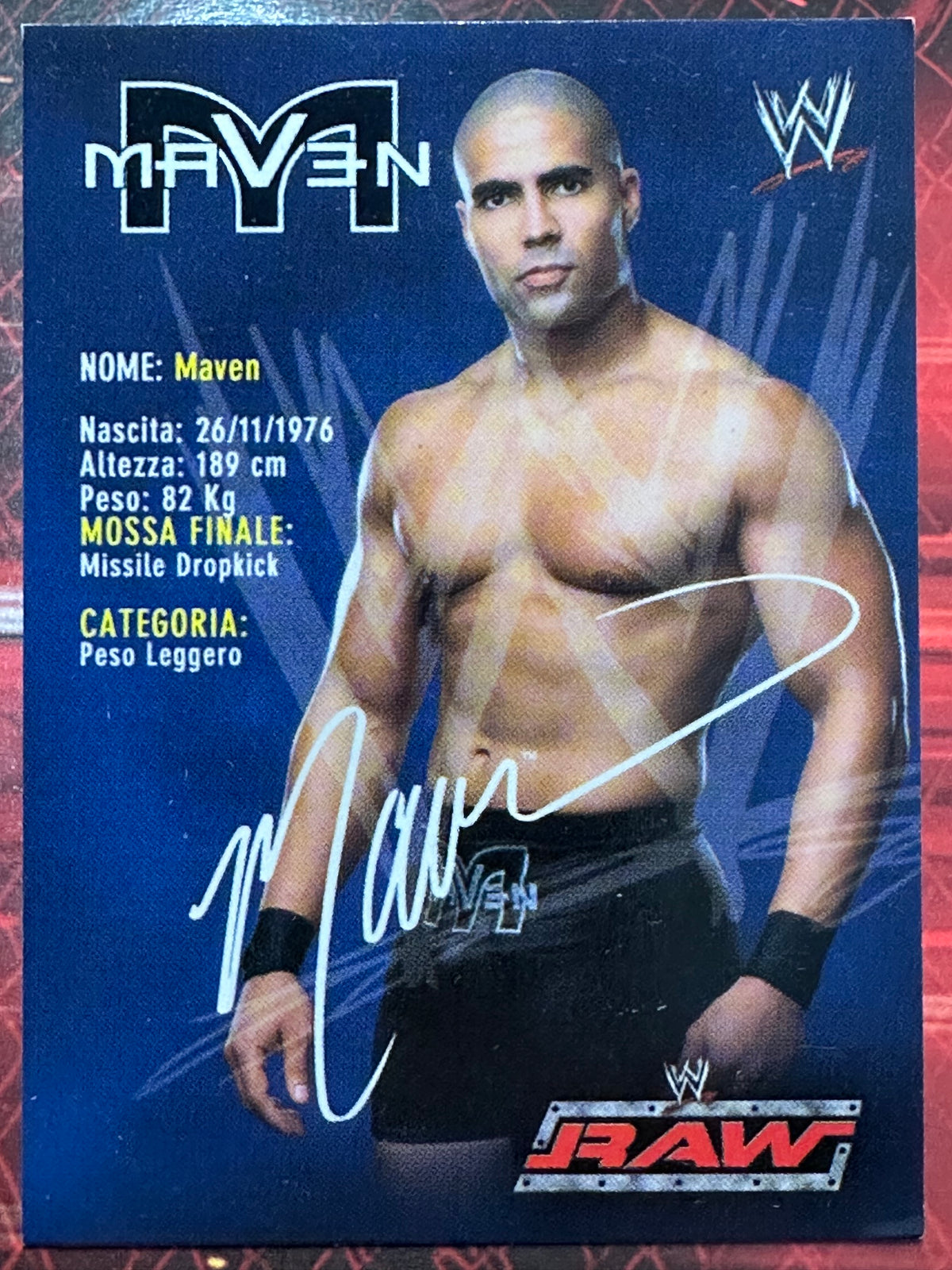 WWE Trading Card Prominter 2004 N. 017 - Maven