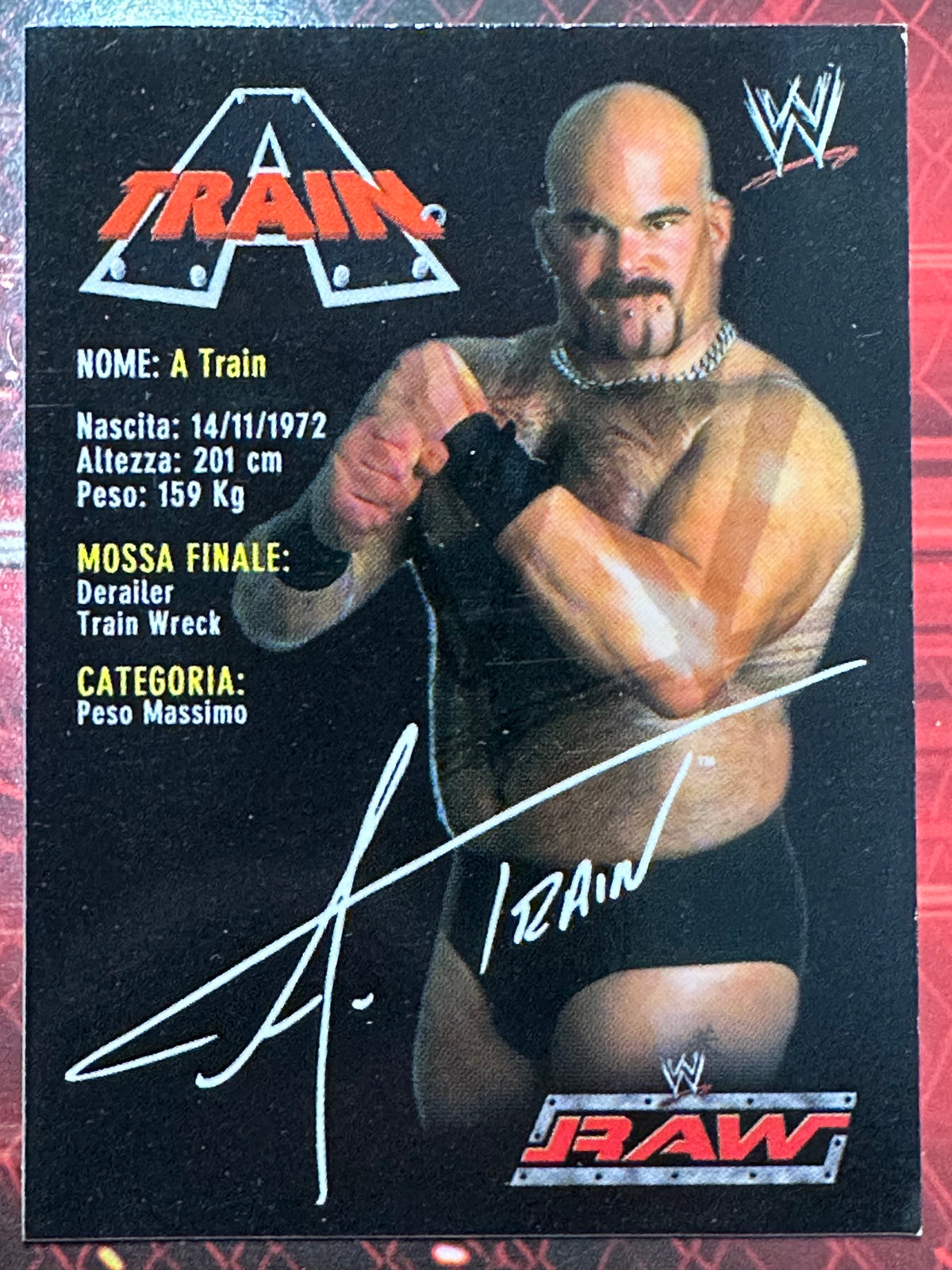 WWE Trading Card Prominter 2004 N. 002 - A Train
