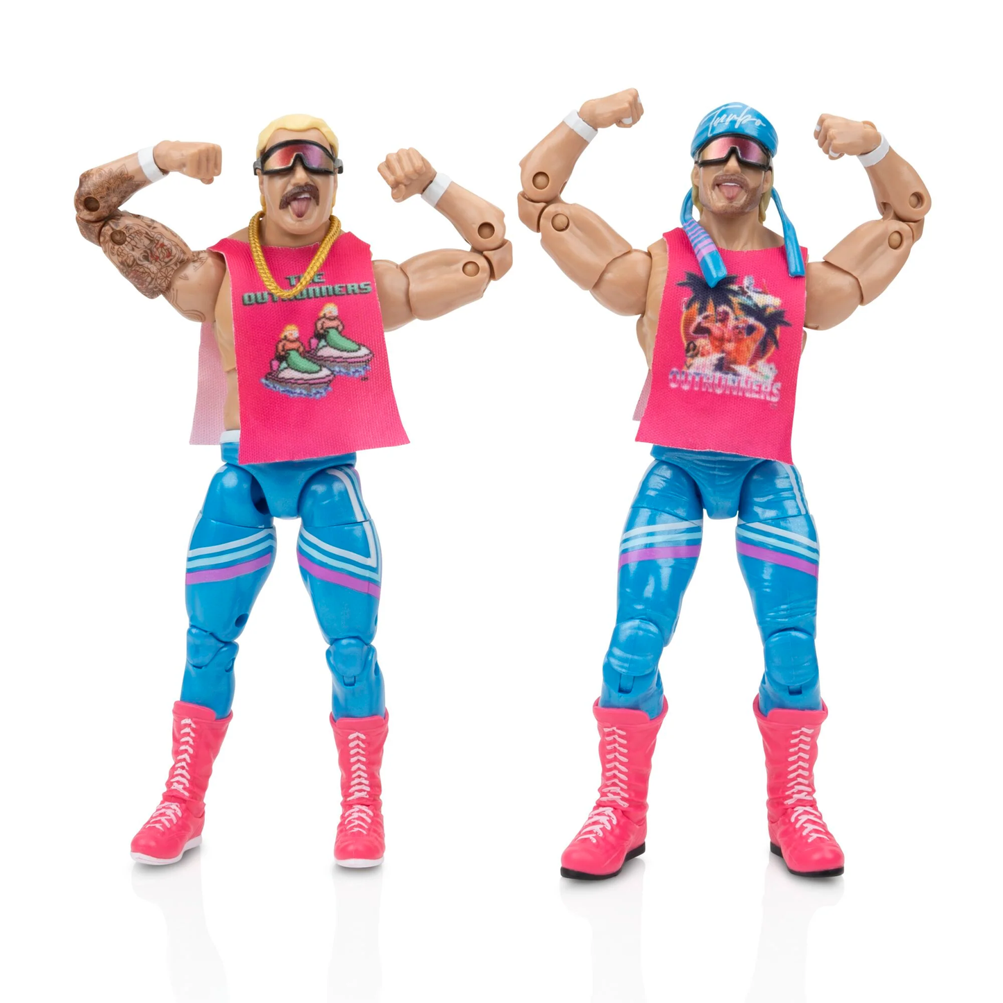 AEW Jazwares Vault Limited Edition 2-Pack - The Outrunners - Turbo Floyd & Truth Magnum