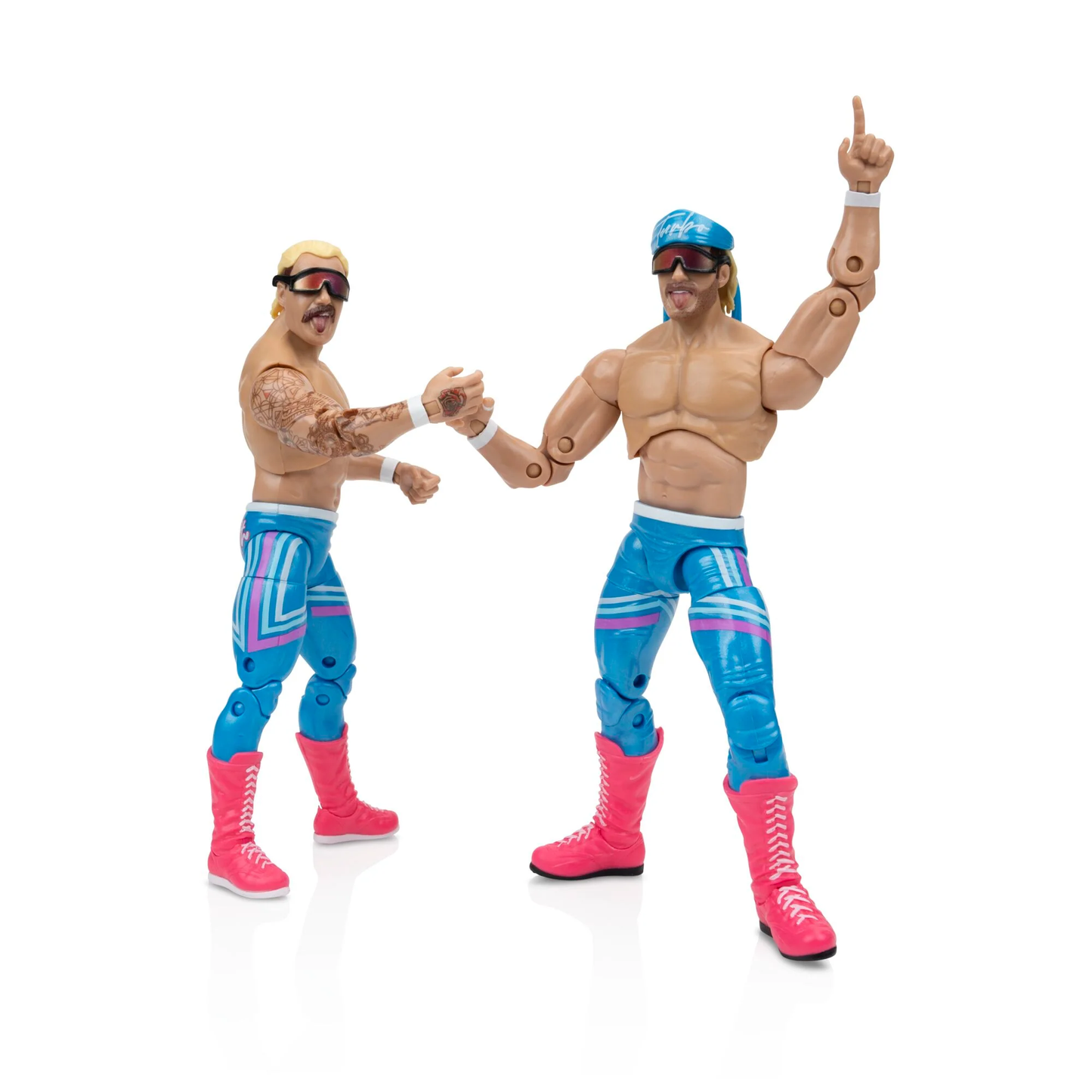 AEW Jazwares Vault Limited Edition 2-Pack - The Outrunners - Turbo Floyd & Truth Magnum