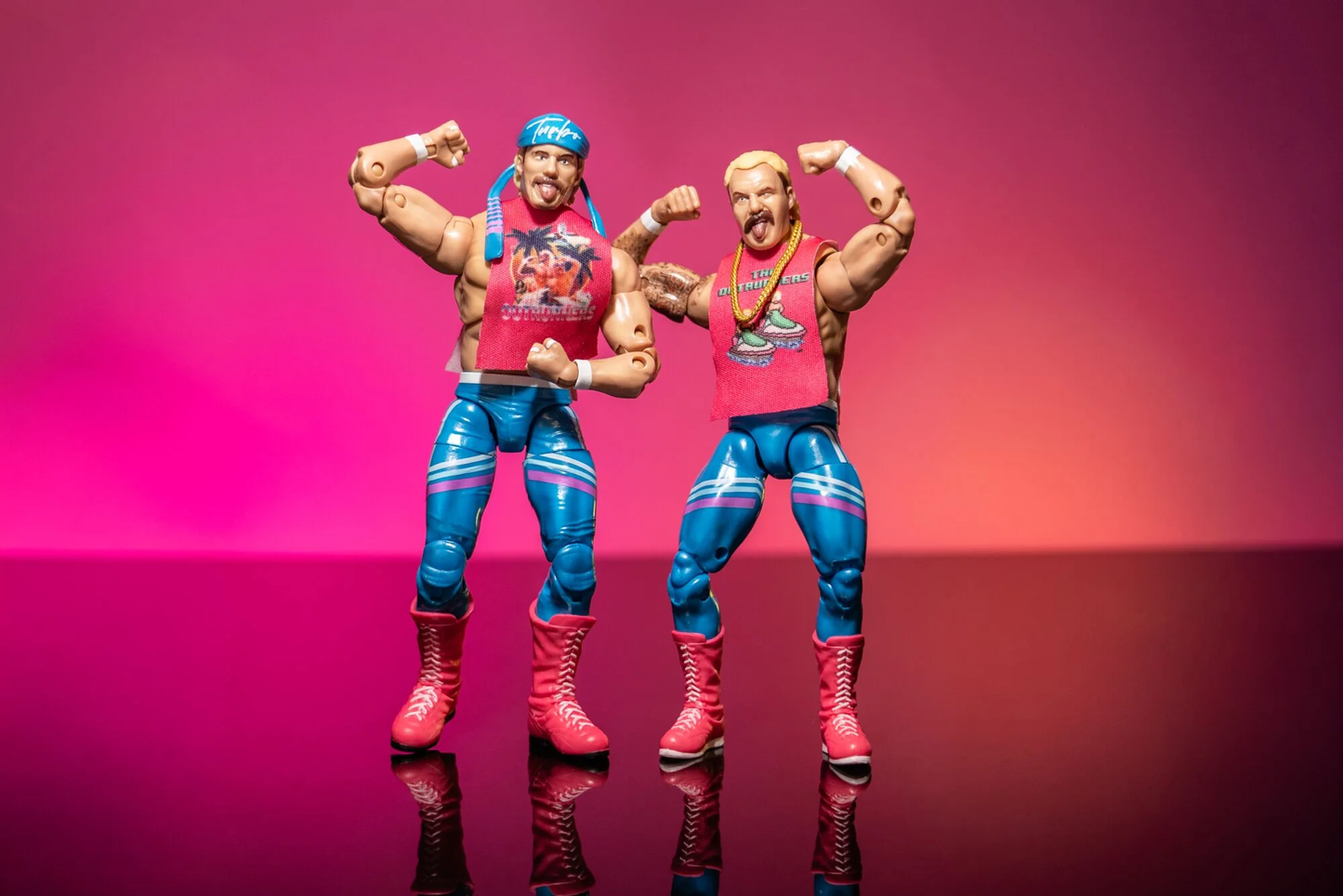 AEW Jazwares Vault Limited Edition 2-Pack - The Outrunners - Turbo Floyd & Truth Magnum