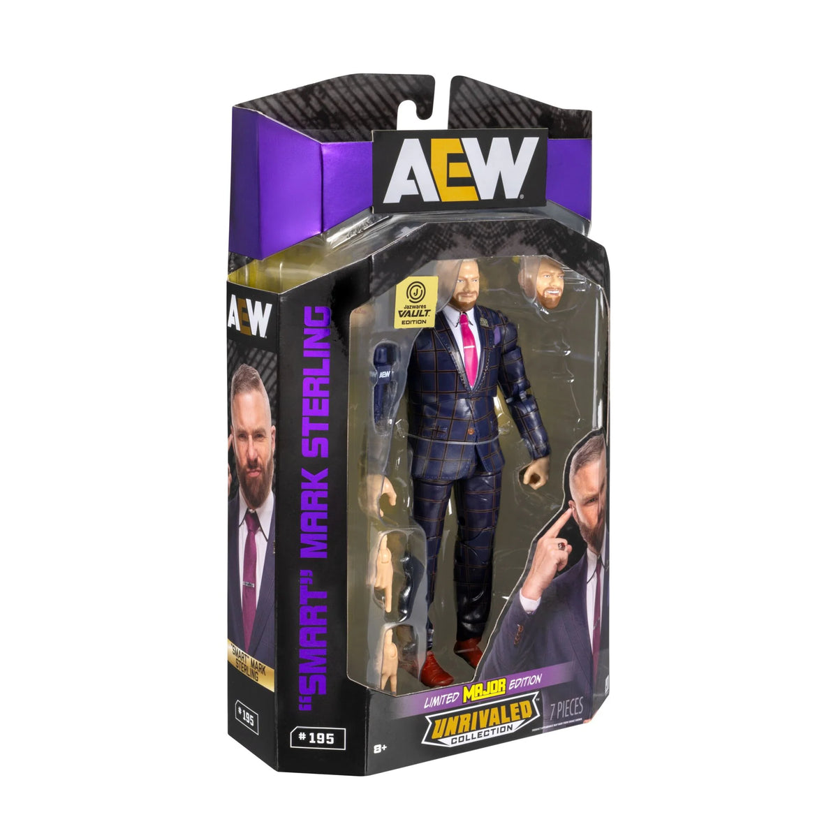 AEW Jazwares Vault Unrivaled Limited Edition - Smart Mark Sterling