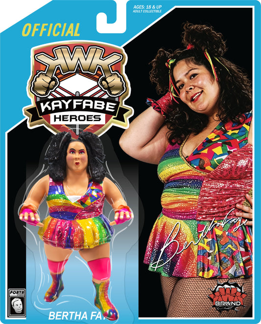KWK Kayfabe Heroes - Bertha Faye (Blaue Karte) *VORBESTELLUNG FEBRUAR 2027*