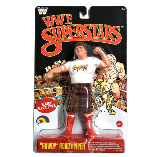 WWE LJN Superstars (Mattel) Series 3 - Rowdy Roddy Piper (Black Card Chase)