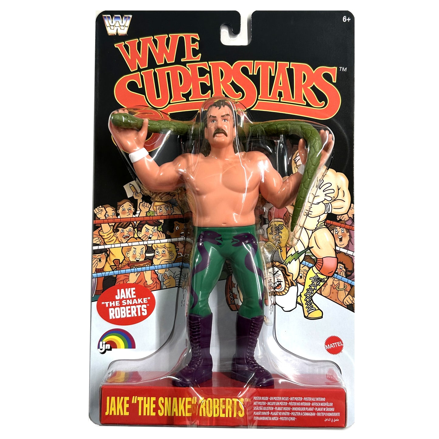 WWE LJN Superstars (Mattel) Series 3 - Jake "The Snake" Roberts (Black Card Chase)