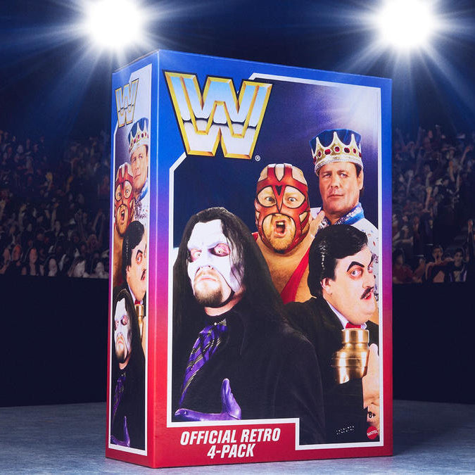 WWE Retro Pack #4 Limited Edition (Box mit 4 Figuren)