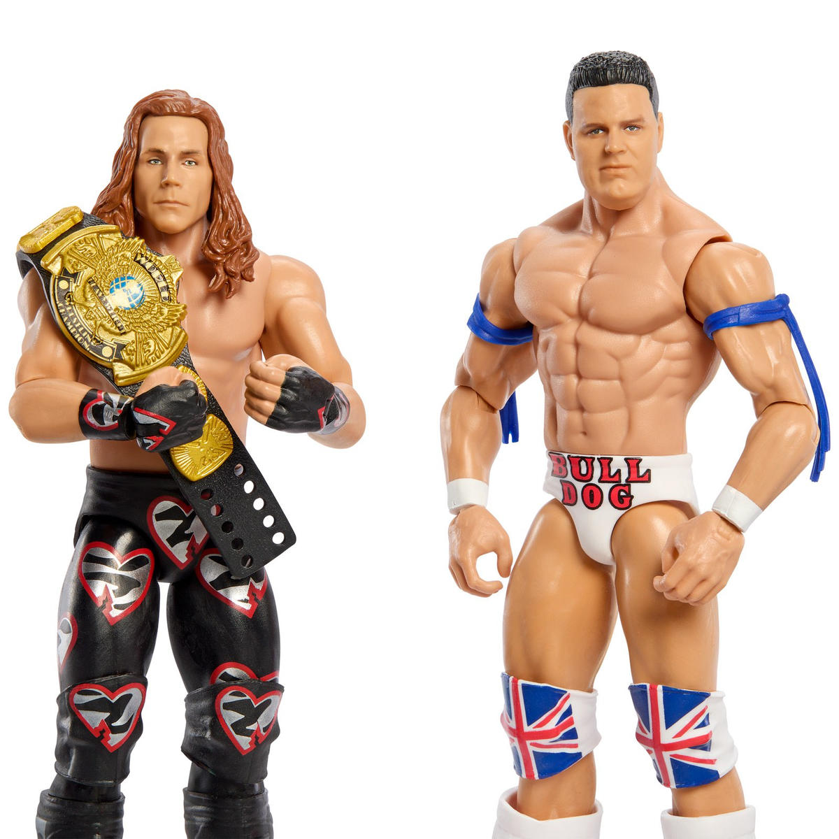 WWE Showdown Series 16 - British Bulldg vs. Shawn Michaels (con cintura Winged Eagle) *DMG*