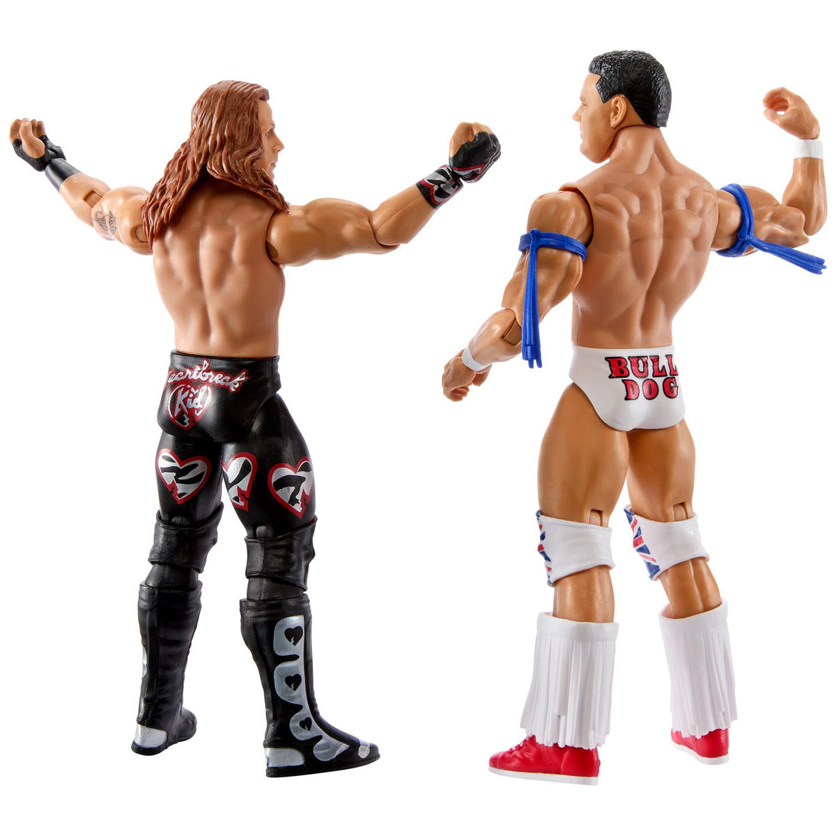 WWE Showdown Series 16 - British Bulldg vs. Shawn Michaels (con cintura Winged Eagle) *DMG*