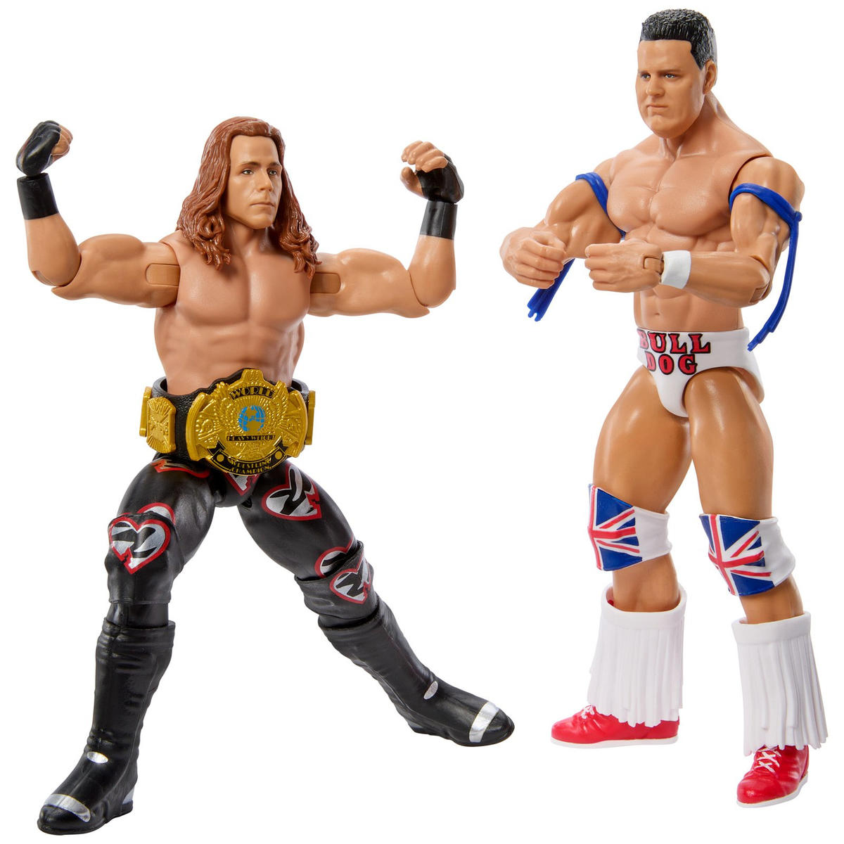 WWE Showdown Series 16 - British Bulldg vs. Shawn Michaels (con cintura Winged Eagle) *DMG*