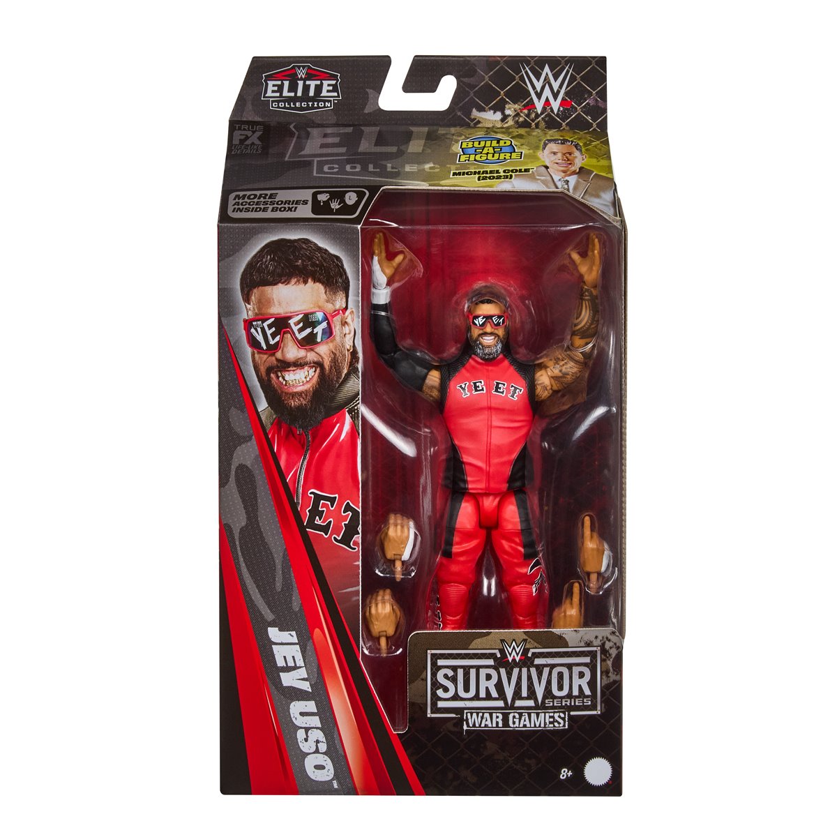 WWE Elite Survivor Series 2026 - Jey Uso (Build Michael Cole)