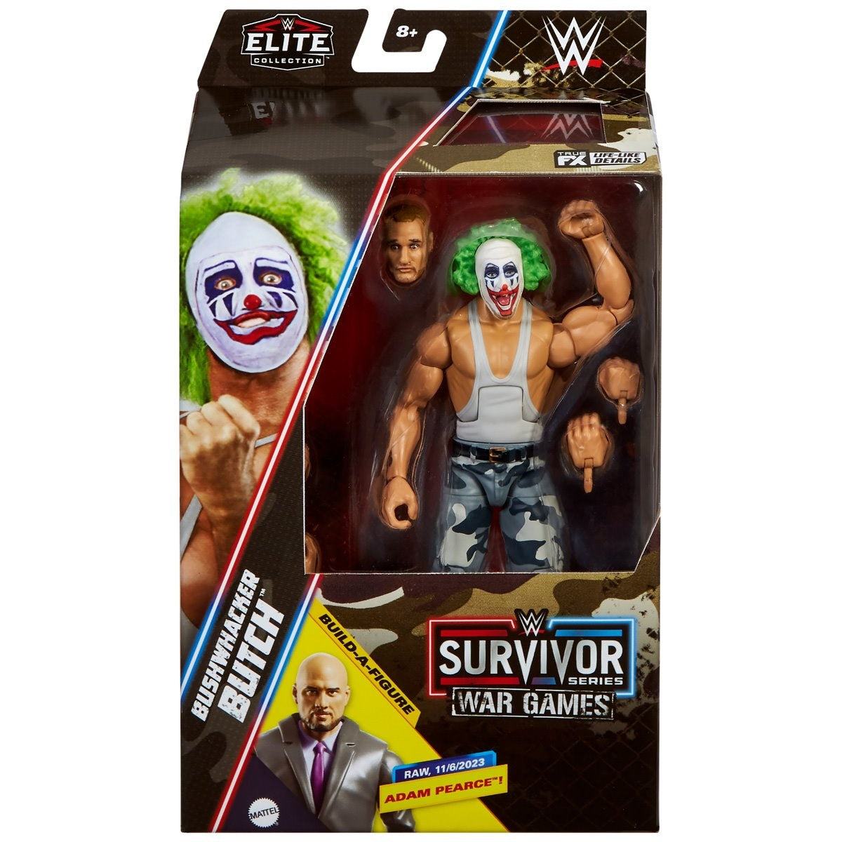 WWE Elite Survivor Series 2024 - The Bushwhackers - Luke & Butch (Build Adam Pierce)