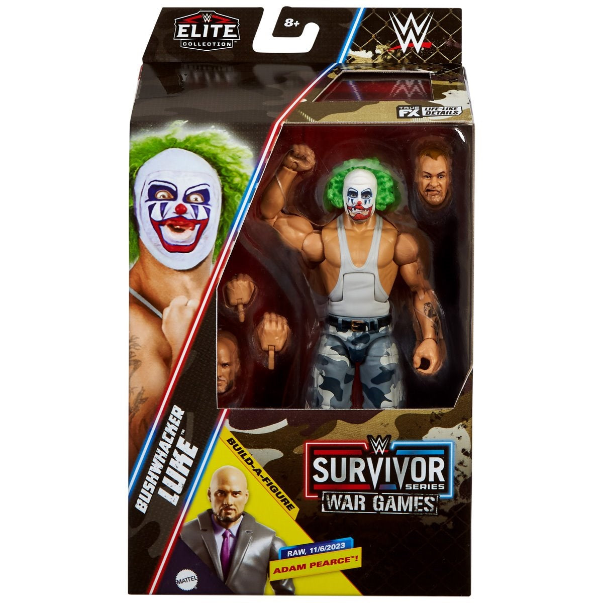 WWE Elite Survivor Series 2024 - The Bushwhackers - Luke & Butch (Build Adam Pierce)