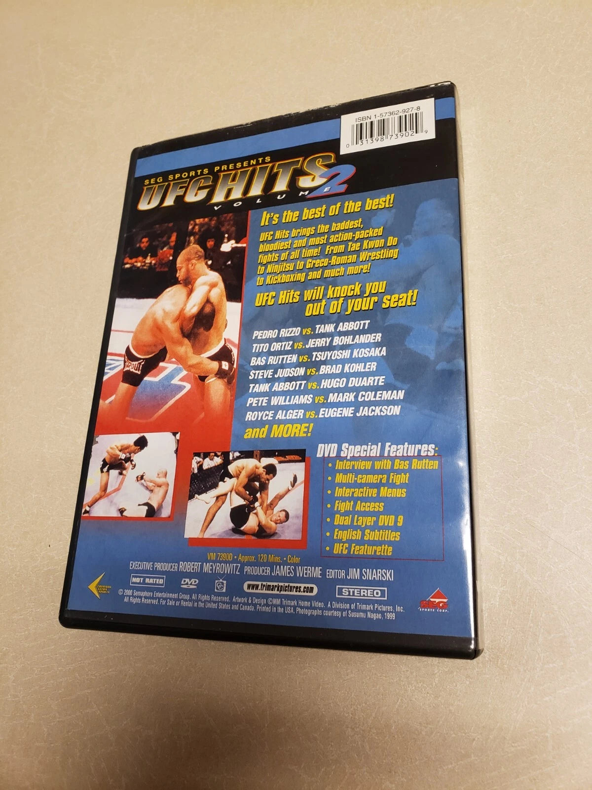 DVD - UFC Hits Volume 2 (Usato in buone condizioni)