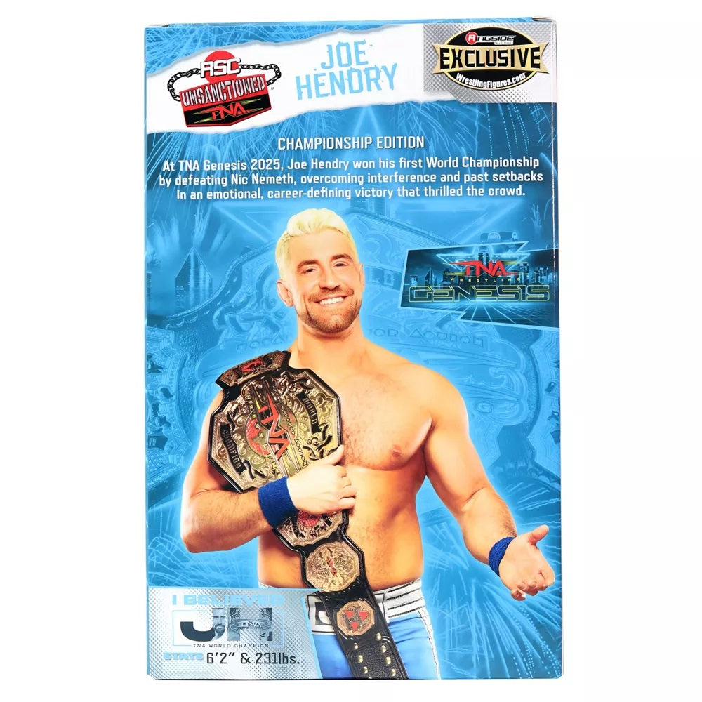 TNA Unsanctioned - Joe Hendry Championship Edition (Belt around waist Variant)