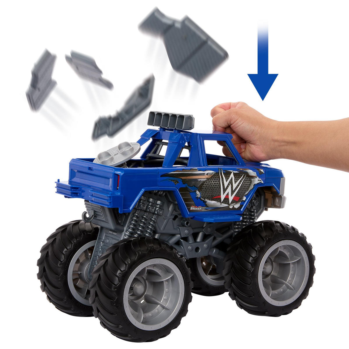 WWE Wrekkin' Slam Crusher – Monstertruck-Spielzeug