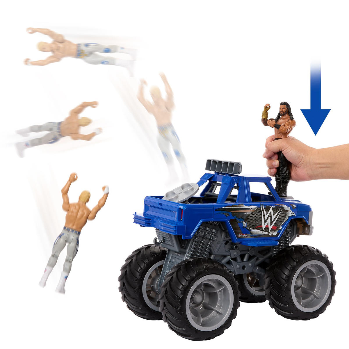 WWE Wrekkin' Slam Crusher – Monstertruck-Spielzeug