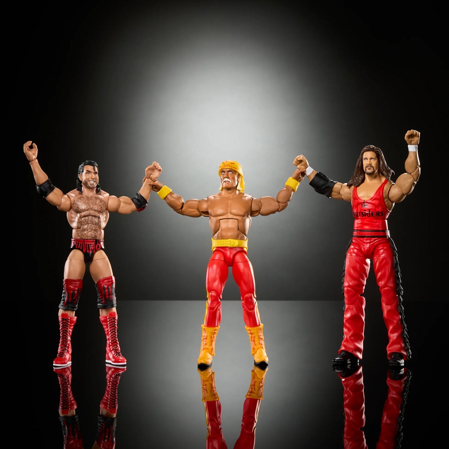 WWE Elite Bash at the Beach 3-Pack - Hulk Hogan + Scott Hall + Kevin Nash