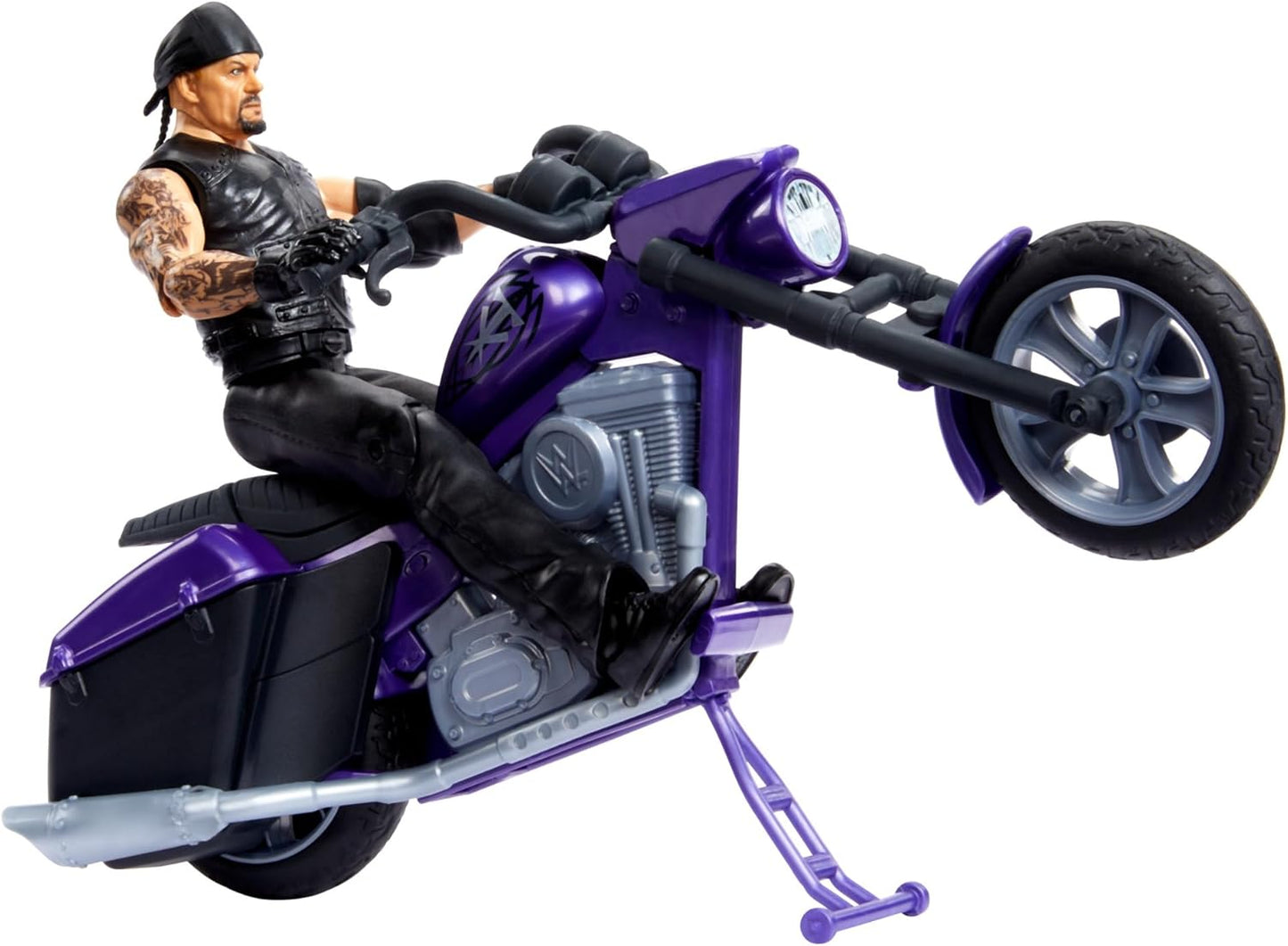 WWE Wrekkin' Boneyard Slamcycle - Undertaker with Motorcycle!