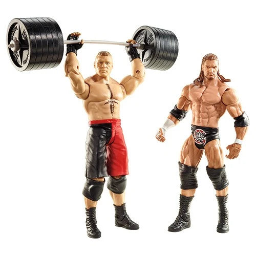 WWE Battle Pack Series #20 - Brock Lesnar vs. Triple-H (Vedi le foto)
