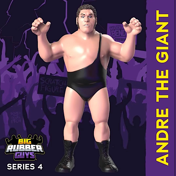 Major Podcast - Big Rubber Series #4 - Andre the Giant (Black Variant)