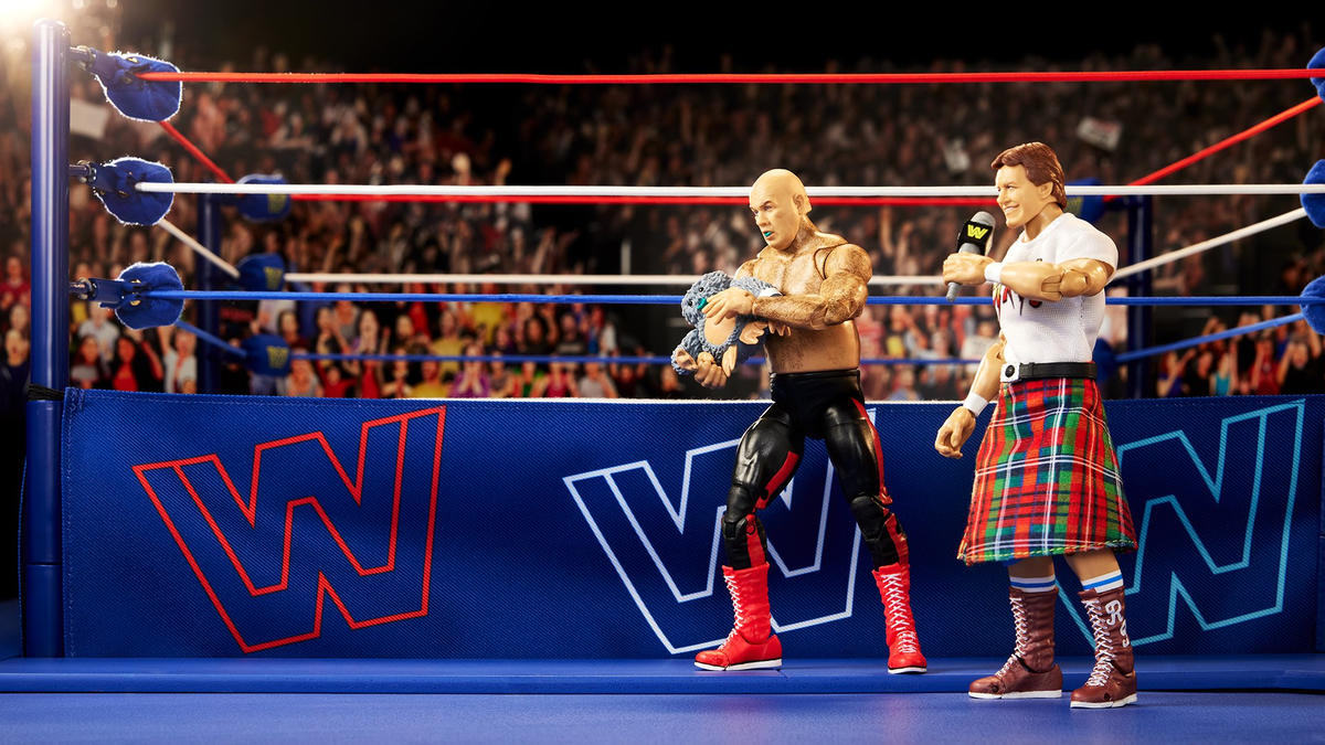 WWE Ultimate Edition Coliseum Collection Series 3 - "Rowdy" Roddy Piper & George "The Animal" Steele - Set completo con BOX