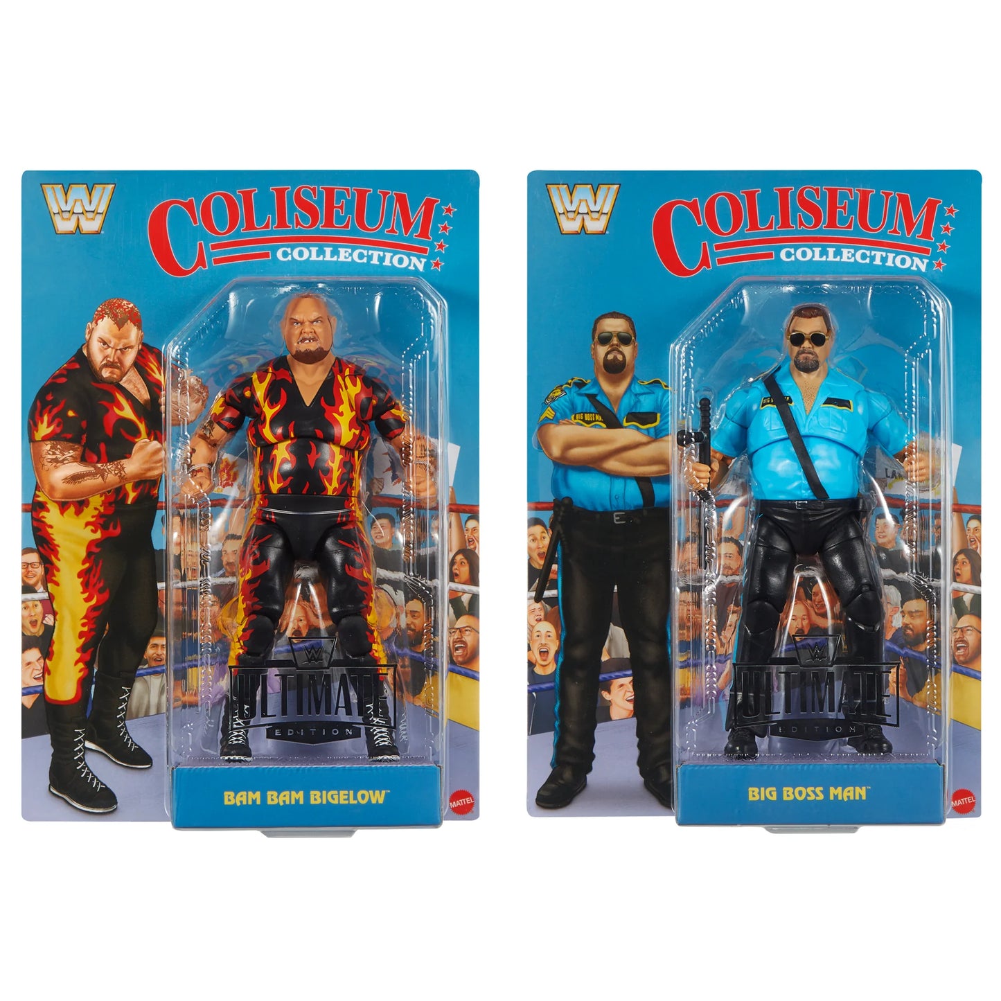 WWE Ultimate Edition Coliseum Collection Series 6 - Bam Bam Bigelow & Big Boss Man