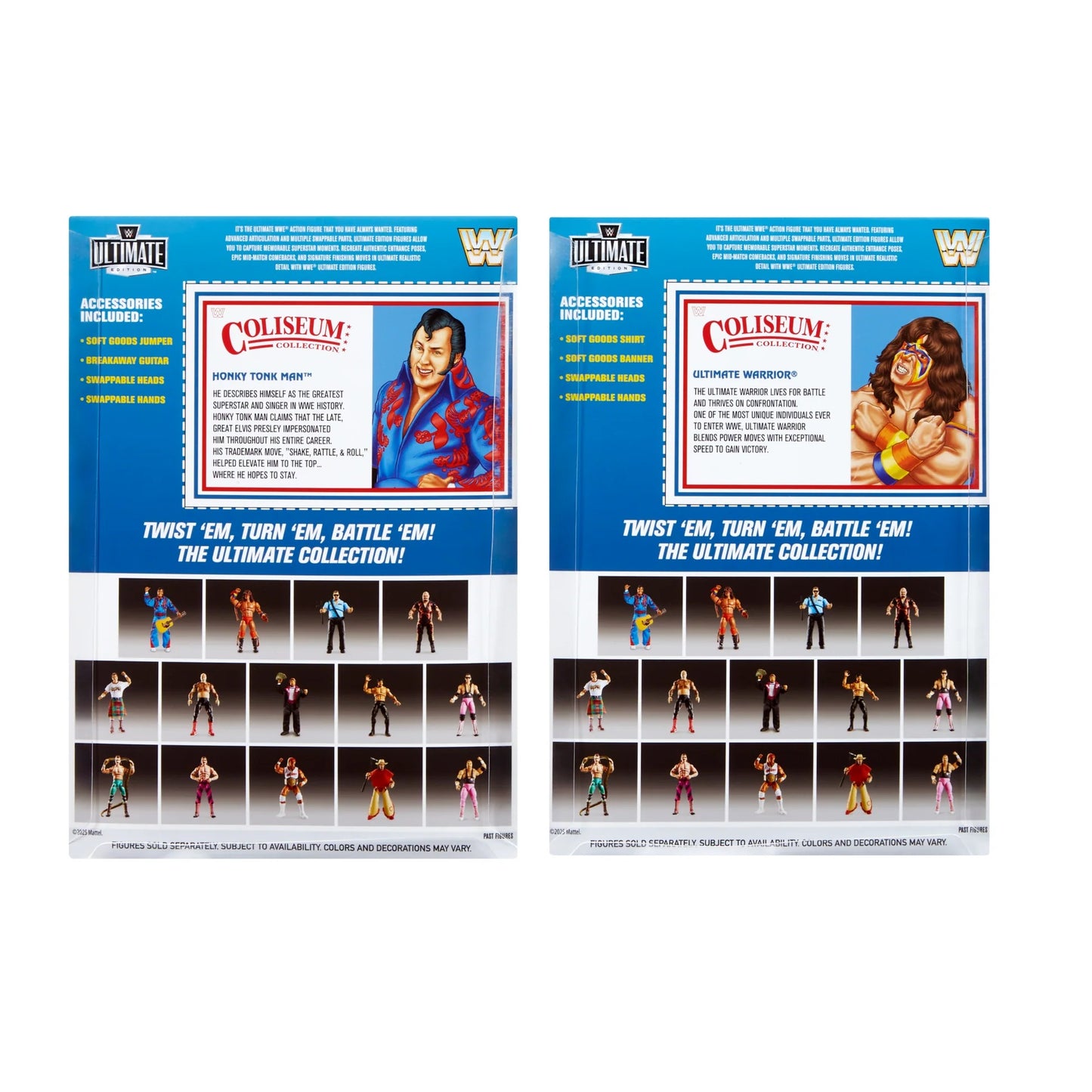 WWE Ultimate Edition Coliseum Collection Series 7 - Ultimate Warrior & Honky Tonk Man