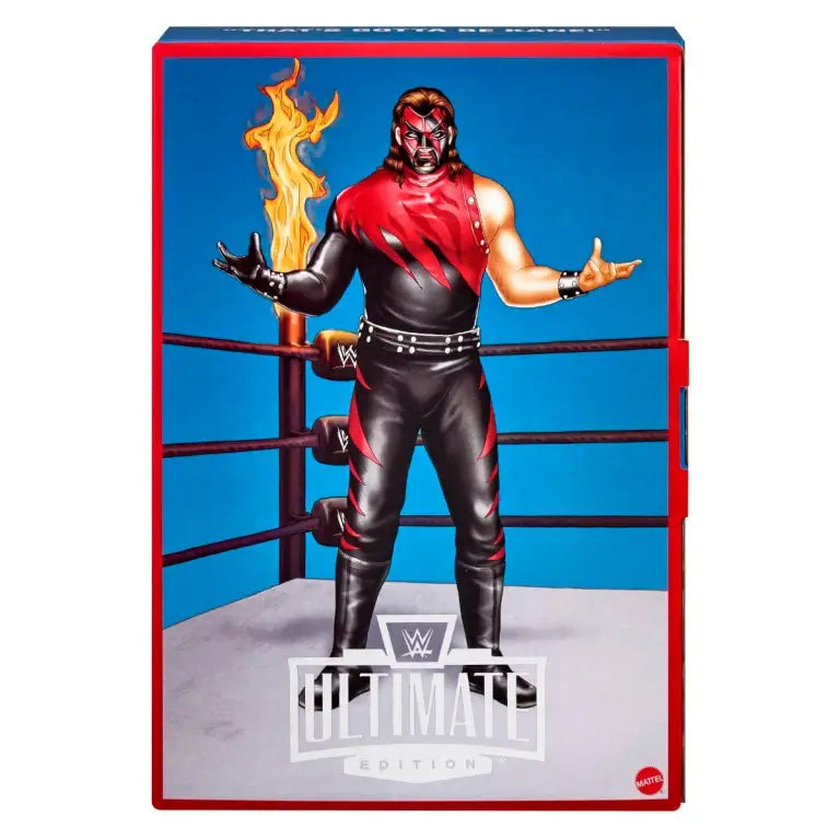 WWE Ultimate Edition Coliseum Collection - Kane (Chase Limited Edition con cintura di campione del mondo Attitude)