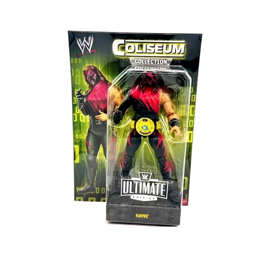 WWE Ultimate Edition Coliseum Collection - Kane (Chase Limited Edition con cintura di campione del mondo Attitude)