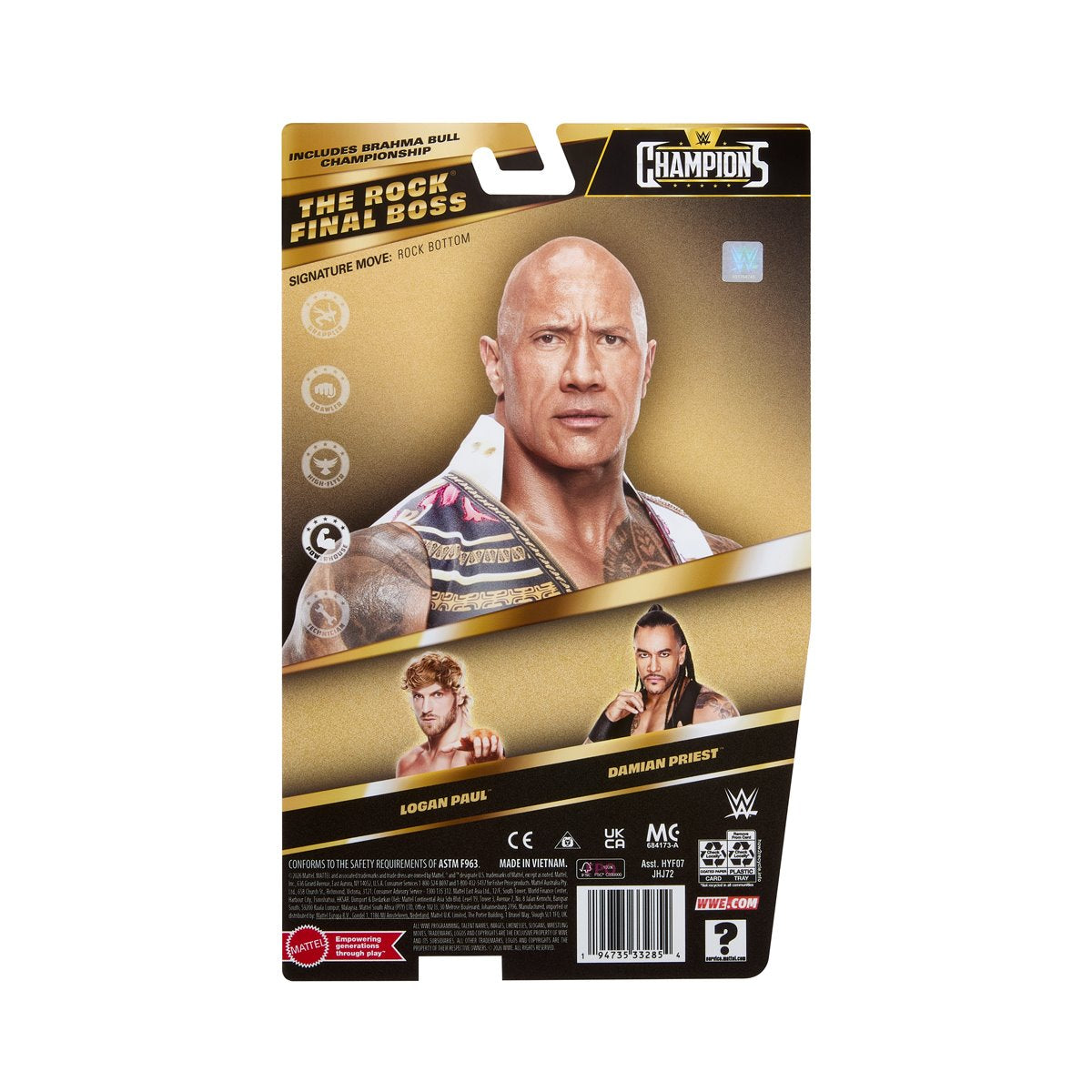 WWE Main Event Champions 2026 Wave 2 - The Rock *DMG*