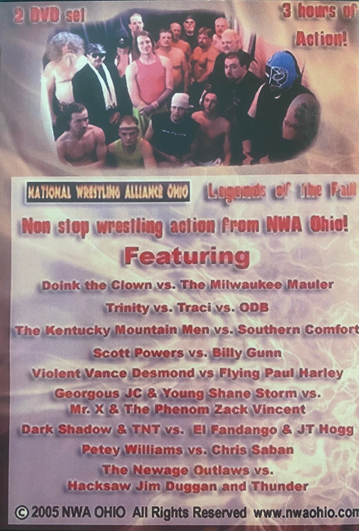 DVD NWA-Ohio - Legends of the fall (2005)