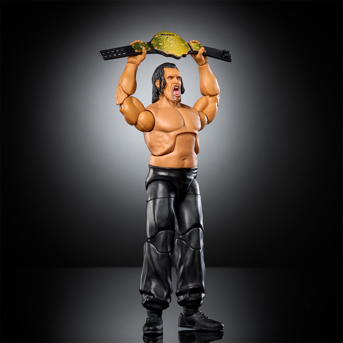 WWE Elite Series 123 - Great Khali (con cintura World Heavyweight)
