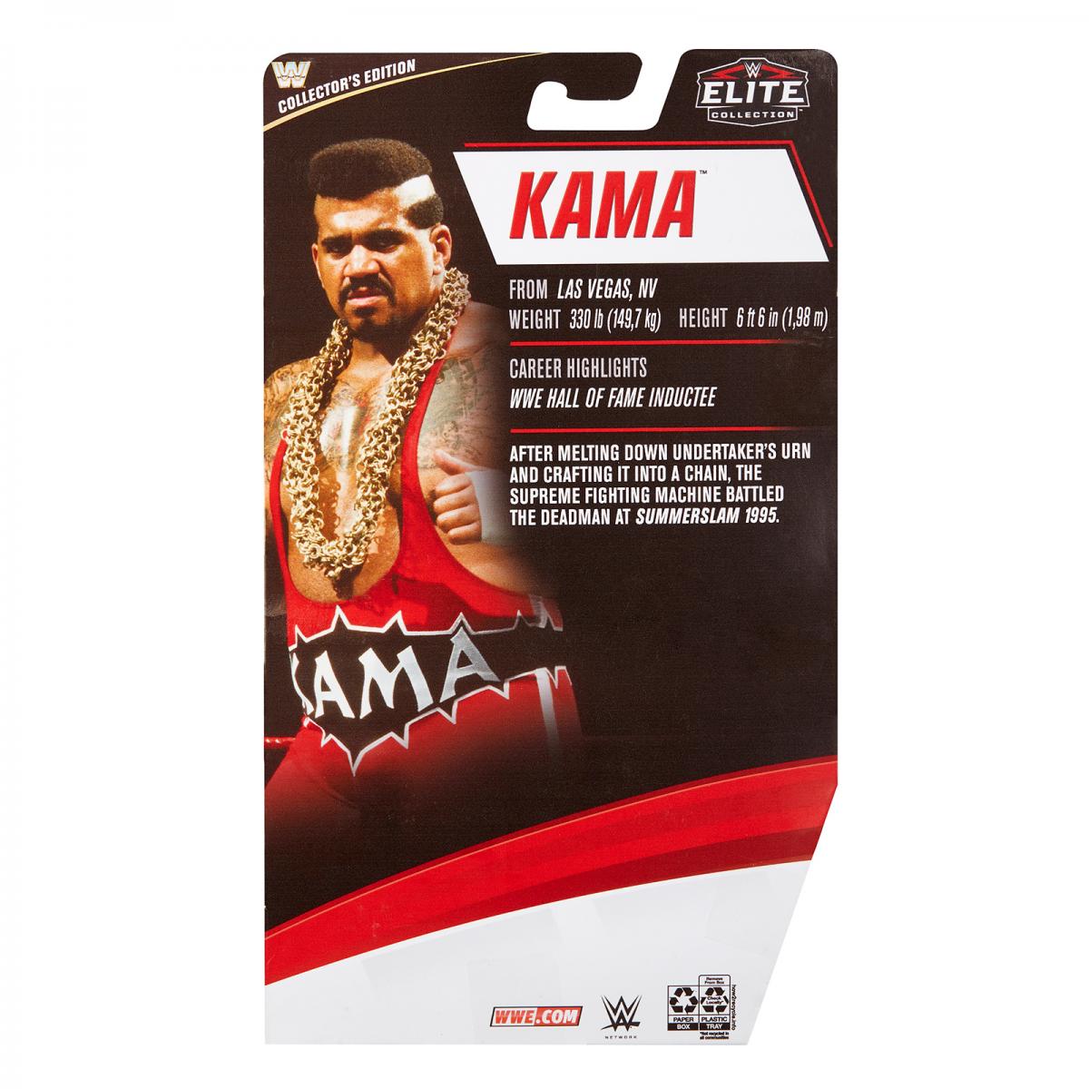 WWE Elite Collector's Edition - Kama *DMG*
