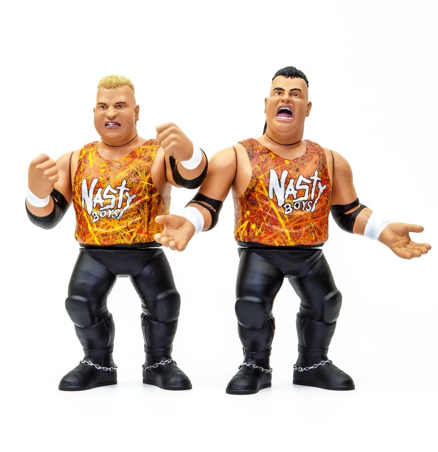 Retro Epic Toys Wrestling Megastars - The Nasty Boys (Orange Card)