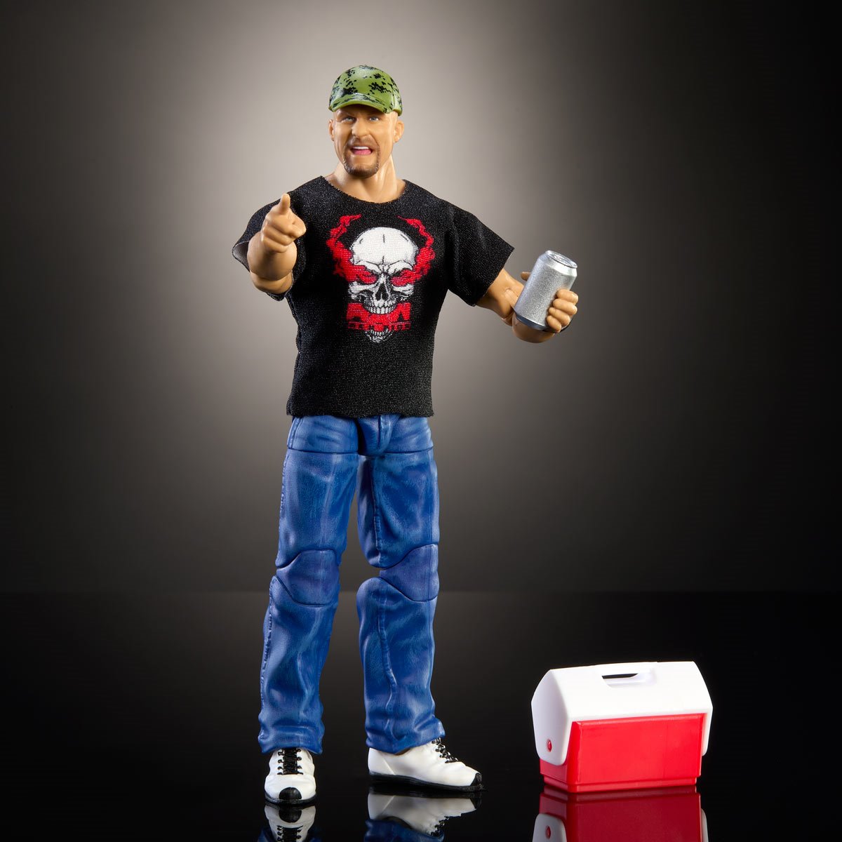 WWE Elite Top Picks 2025 Wave 2 - Stone Cold Steve Austin (Netflix Packaging) *DMG*
