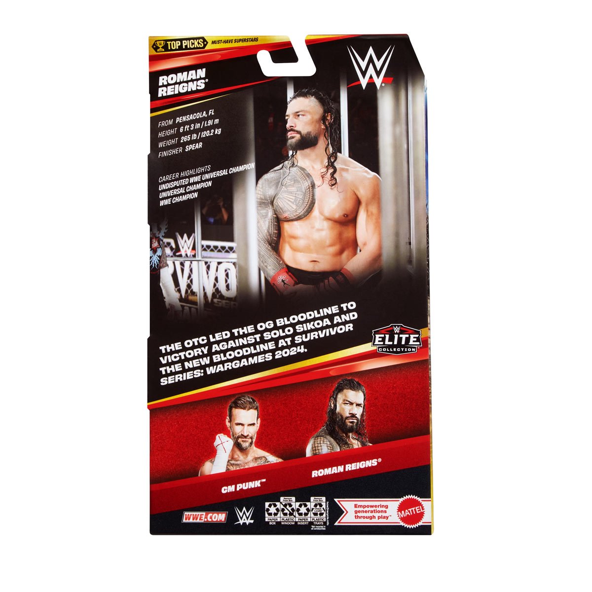 WWE Elite Top Picks 2026 Wave 2 - Roman Reigns