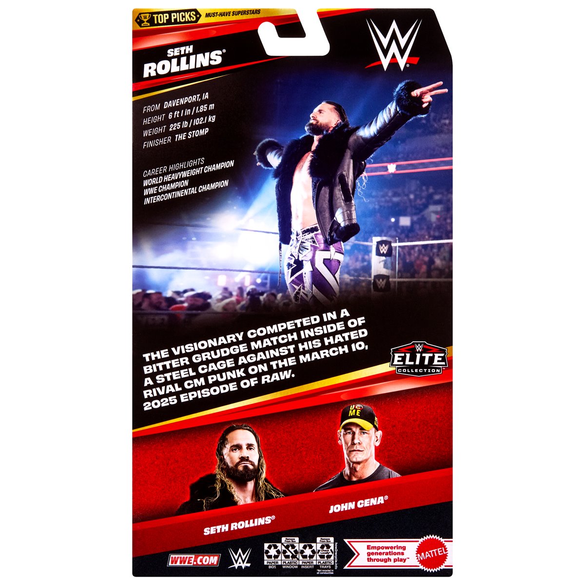 WWE Elite Top Picks 2026 Wave 3 - Seth Rollins