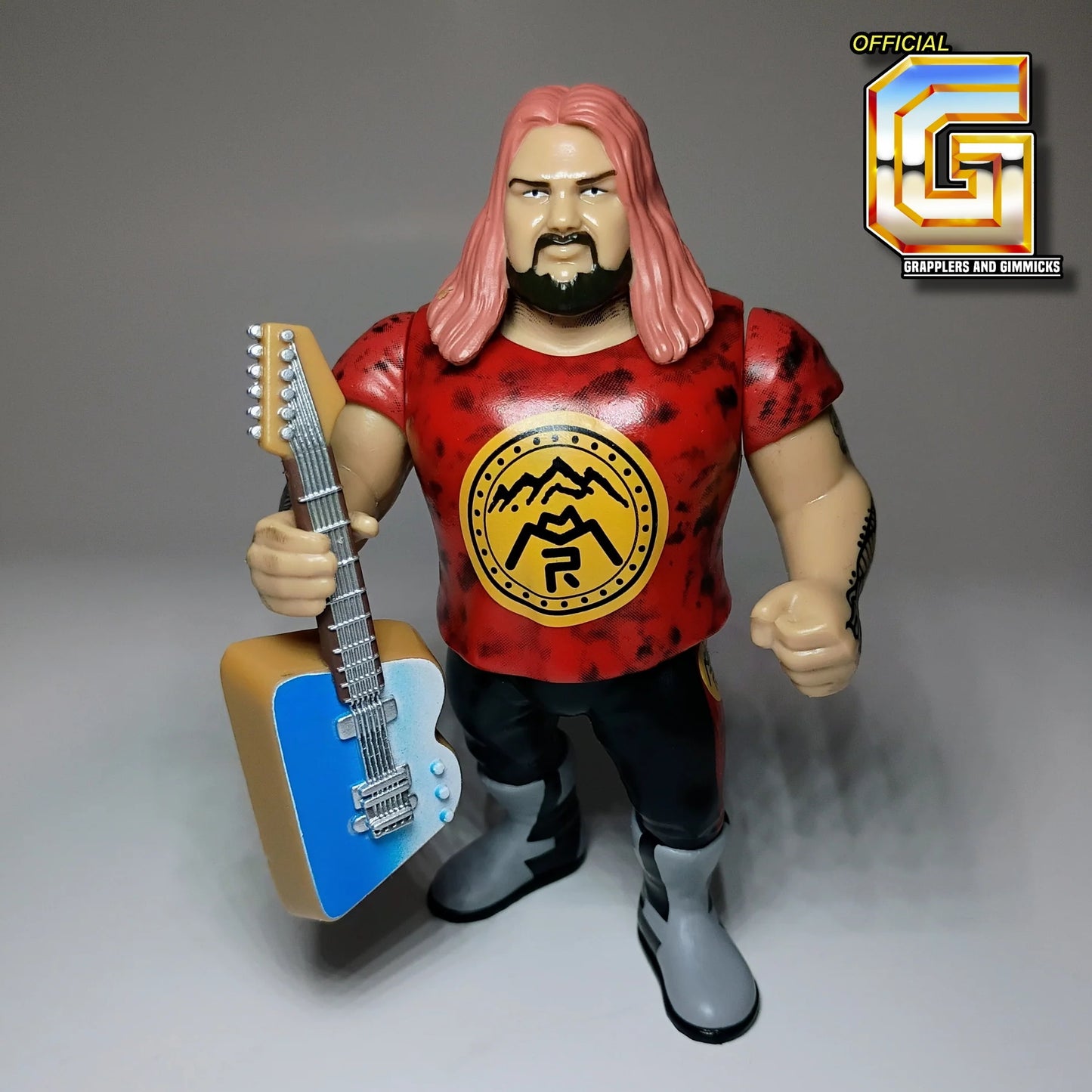 Retro Hasttel Grapplers & Gimmicks - Man Mountain Rock