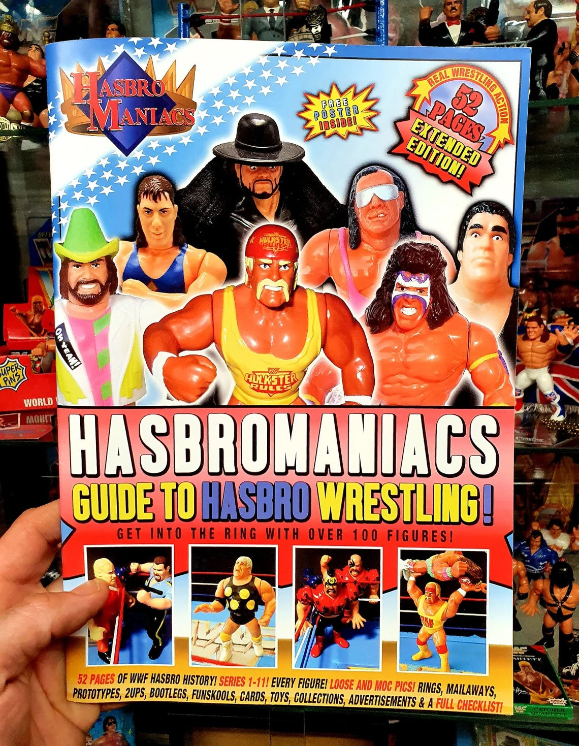 Hasbromaniacs Guide to WWF Hasbro Wrestling (Free Mini-Poster) 2026 (in Inglese)