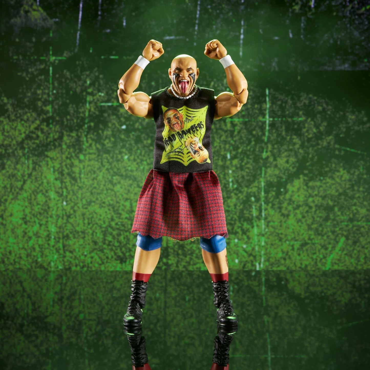 WWE Elite 2-Pack - Mosh & Thrasher - The Headbangers *DMG*