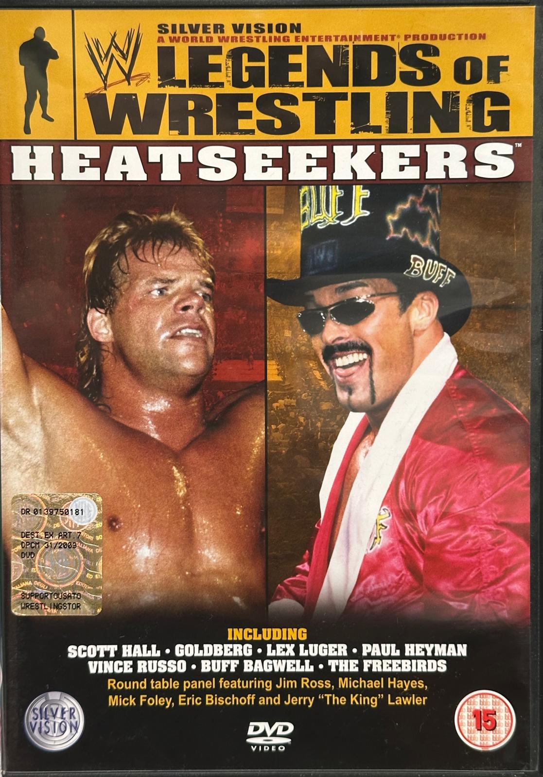 DVD - Legends of Wrestling: Wrestling Heatseekers (Gebraucht in sehr gutem Zustand) Silver Vision