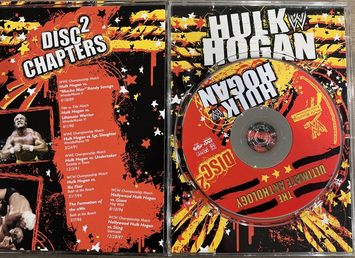 DVD WWE Hulk Hogan: The Ultimate Anthology (3 Discs) (Region 1) (Gebraucht in sehr gutem Zustand)